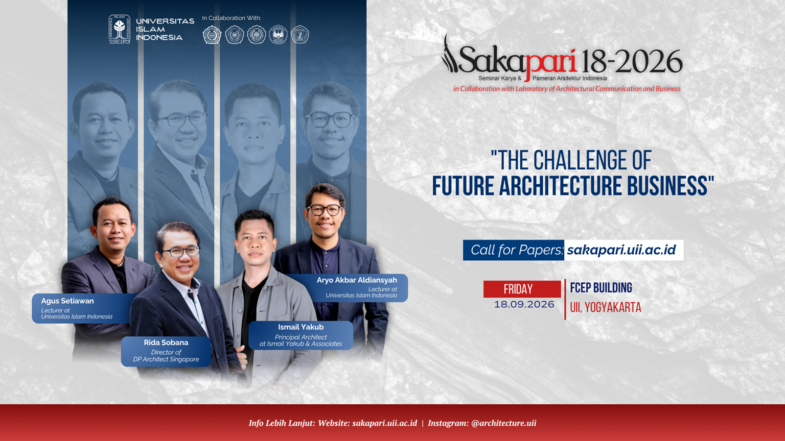 Seminar Karya dan Pameran Arsitektur Indonesia (SAKAPARI) Seri 18